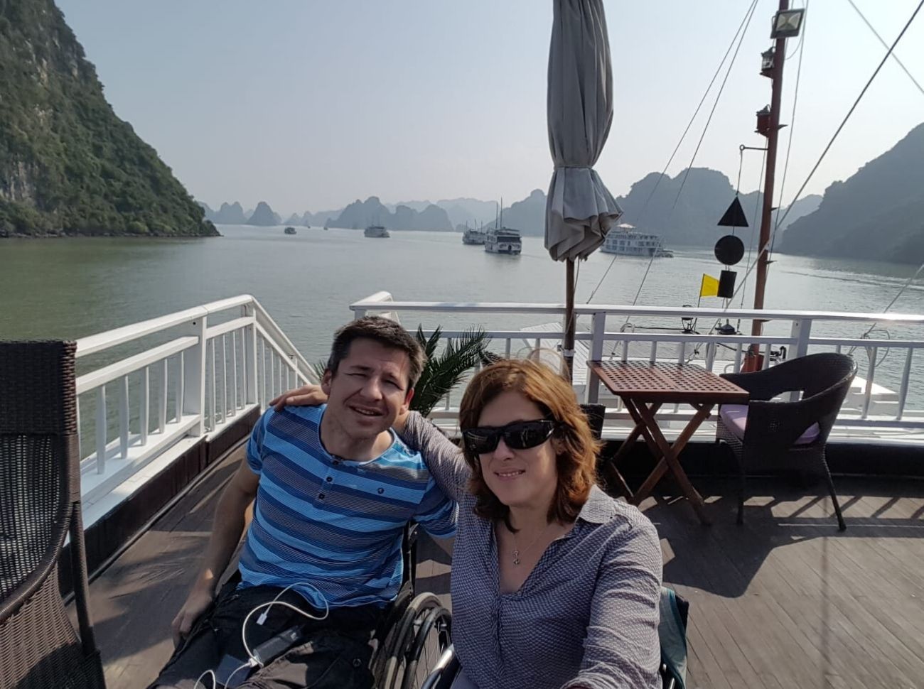 accessible cruise in Halong Bay