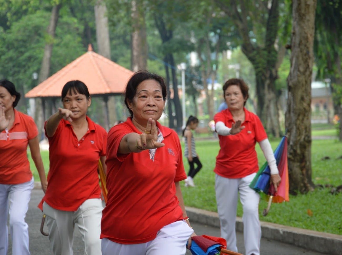Tai Chi in the park